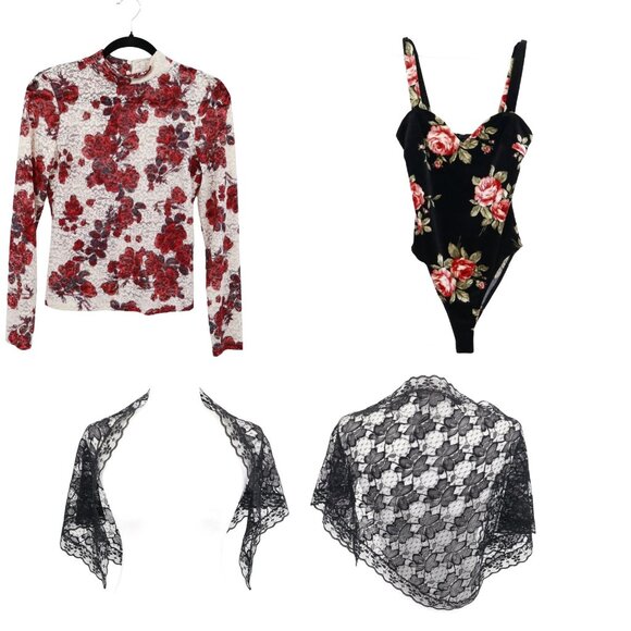 Romantic Clothes Bundle Women S Multi Witchy Dark Feminine Boho Vintage-Inspired - Picture 1 of 16